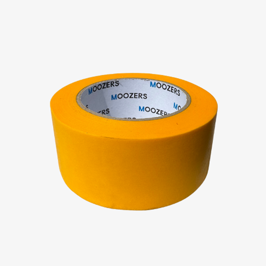MOOZERS | Washi | Schilderstape geel | 50mm x 50m