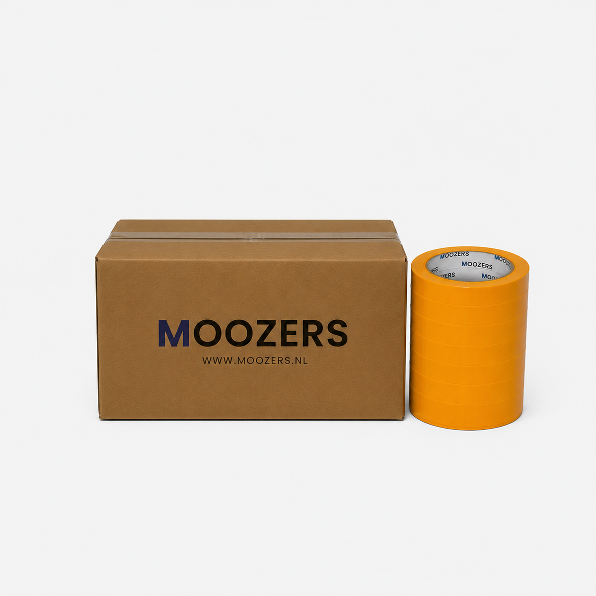 DOOS MOOZERS® 36 Rollen Washi Schilderstape geel 19mm x 50m