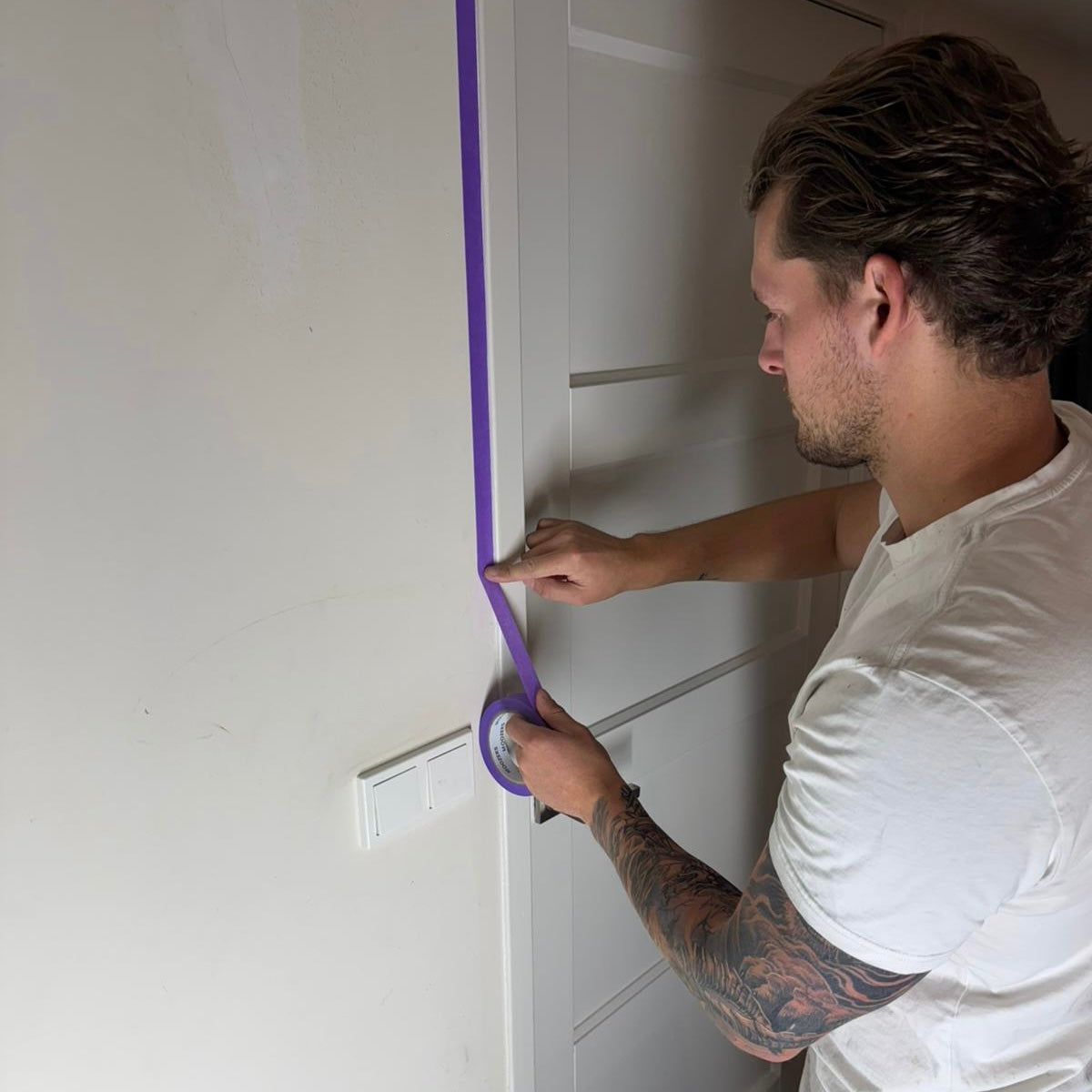 MOOZERS | Washi | Schilderstape Paars | 24mm x 50m