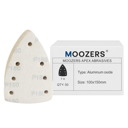 MOOZERS Apex Abrasives - P180 - 100x150MM - Schuurpapier - 50 stuks