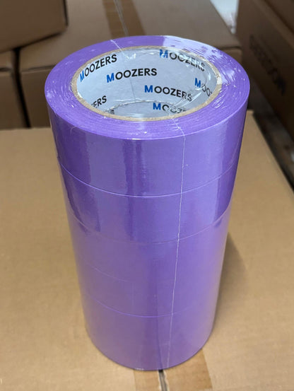 DOOS MOOZERS | 72 Rollen | Washi | Schilderstape paars | 36mm x 50m